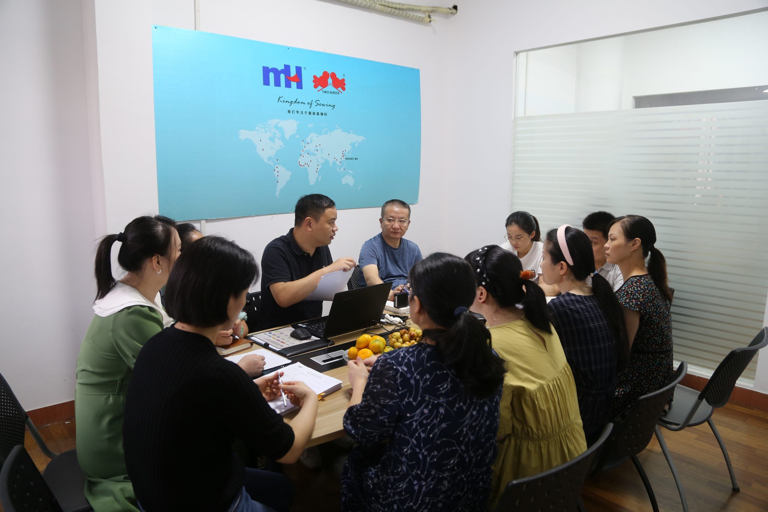 萌恒國貿順利通過ISO三合一管理體系認證監督審核