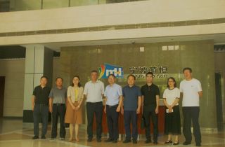 浙江省委宣傳部版權(quán)處領(lǐng)導(dǎo)蒞臨萌恒花邊事業(yè)部走訪(fǎng)調(diào)研